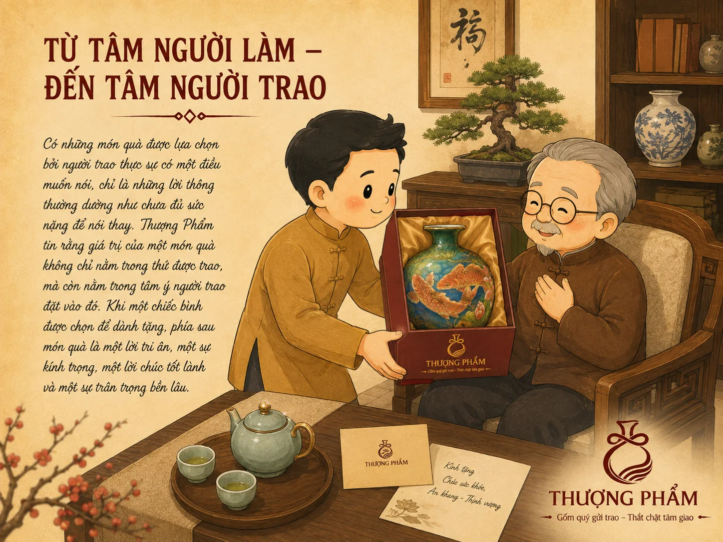Câu chuyện thương hiệu Thượng Phẩm 8