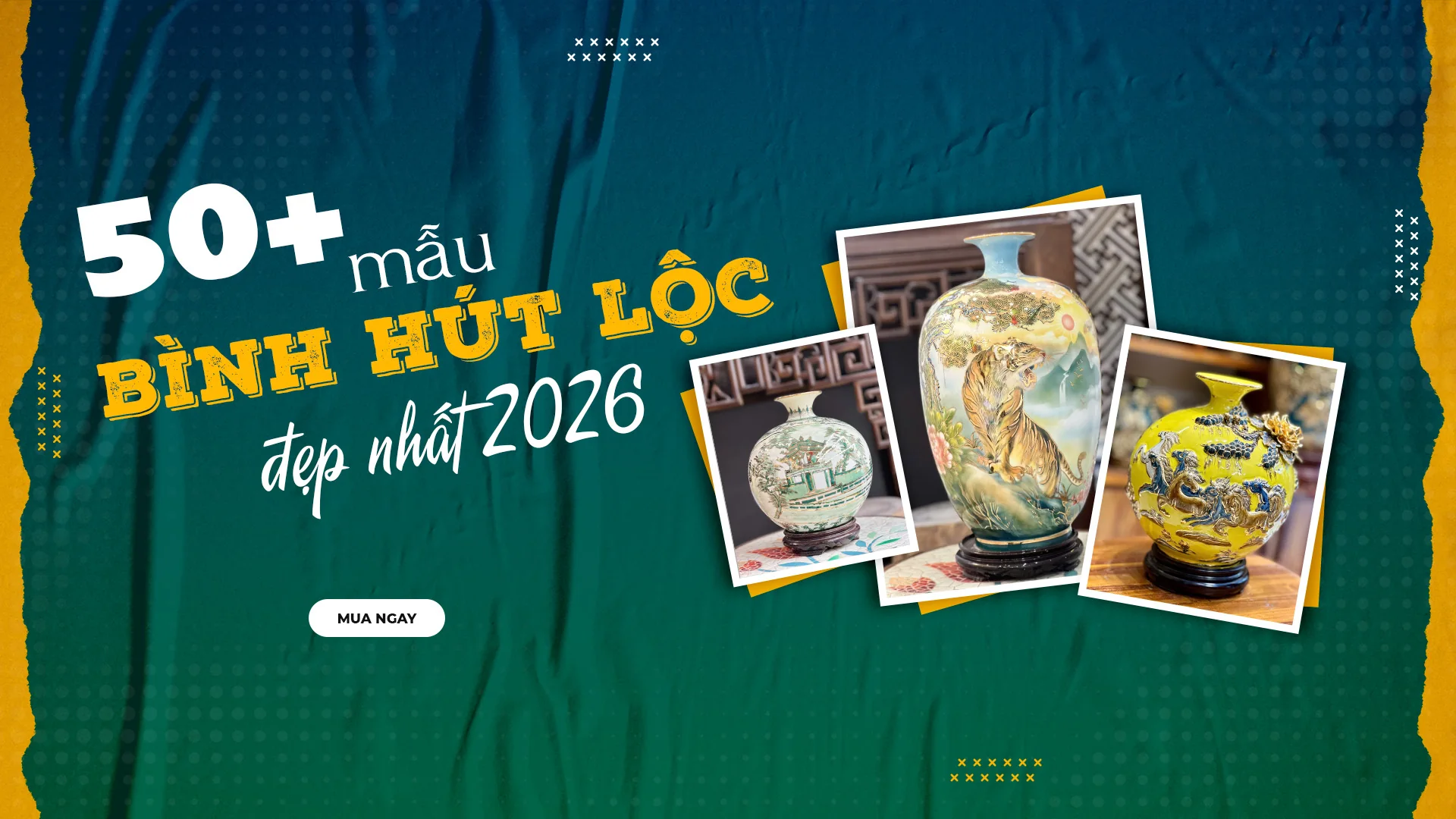Đặt bình hút tài lộc ở đâu để tăng vượng khí?