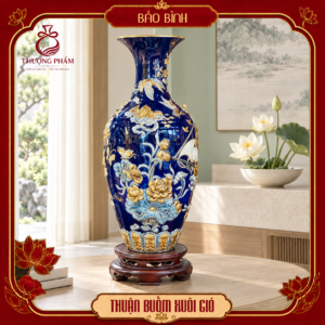 Bảo bình vẽ vàng Thuận Buồm Xuôi Gió H80