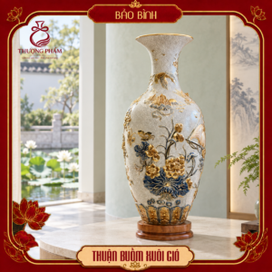 Bảo bình vẽ vàng Thuận Buồm Xuôi Gió H80