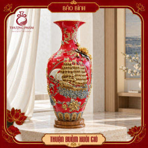 Bảo bình vẽ vàng Thuận Buồm Xuôi Gió H80
