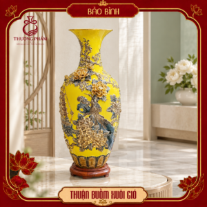 Bảo bình vẽ vàng Thuận Buồm Xuôi Gió H80