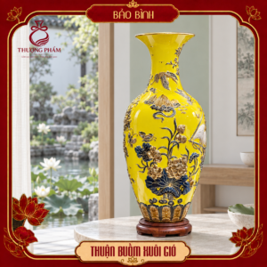 Bảo bình vẽ vàng Thuận Buồm Xuôi Gió H80